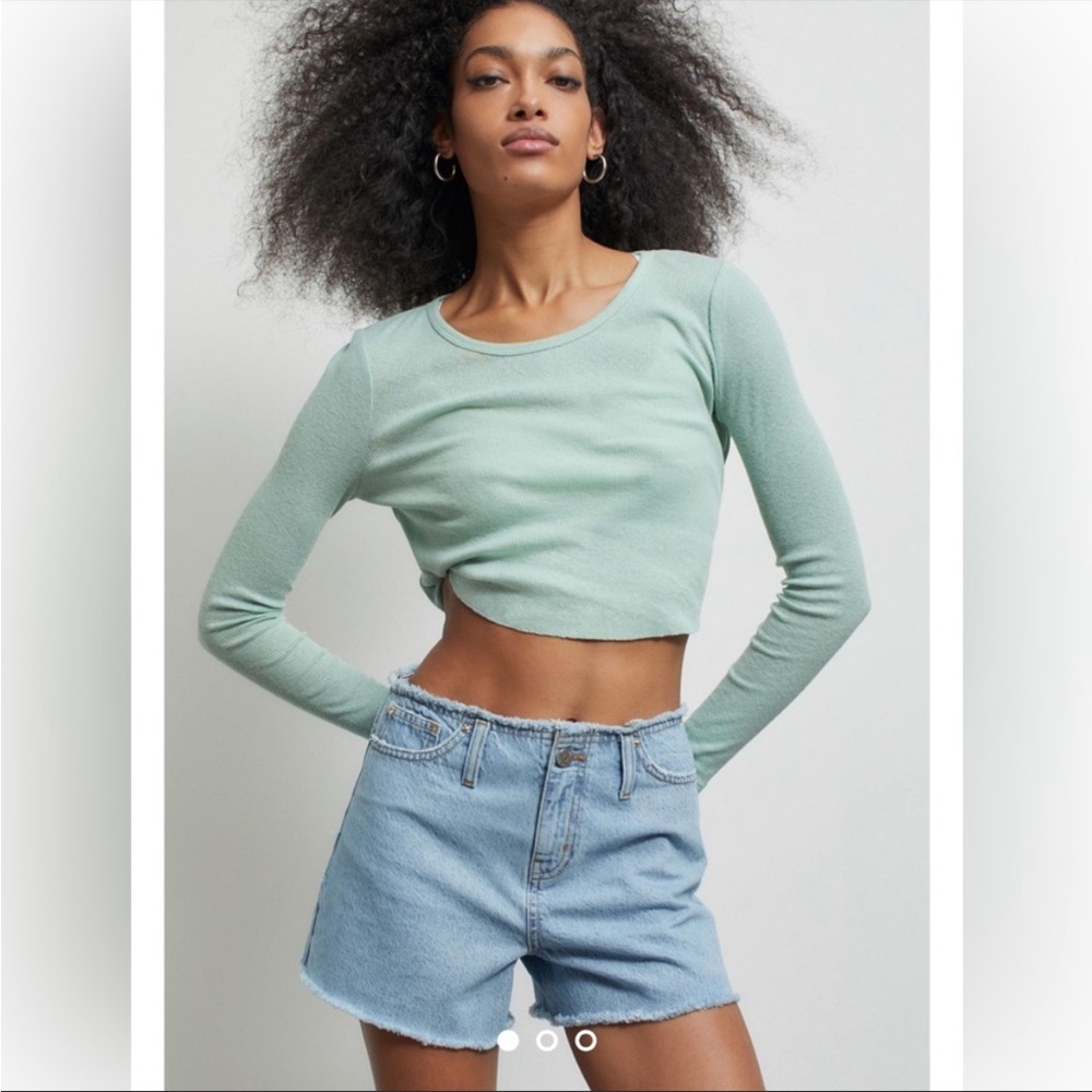 brand new urban outfitter denim shorts 24”